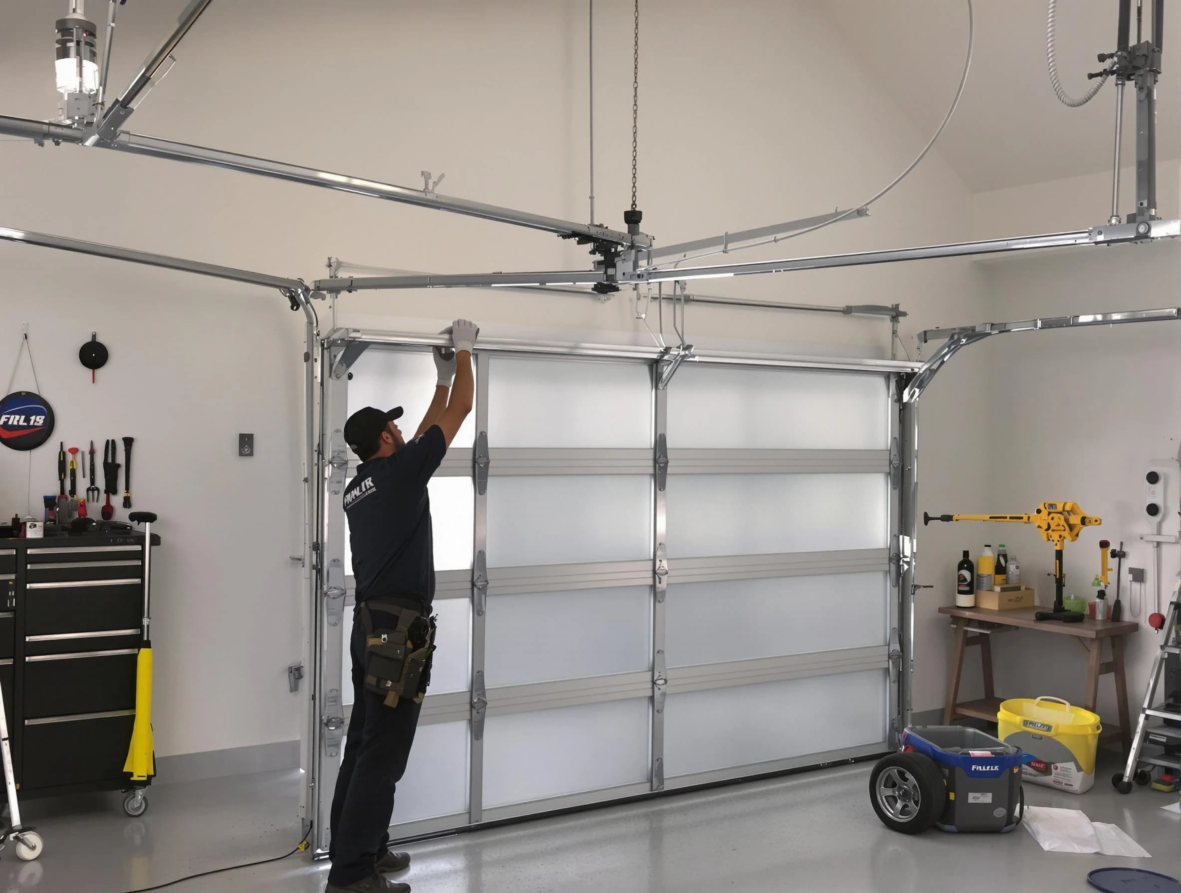 Mechanicsville Garage Door Repair certified team performing precision garage door installation in Mechanicsville