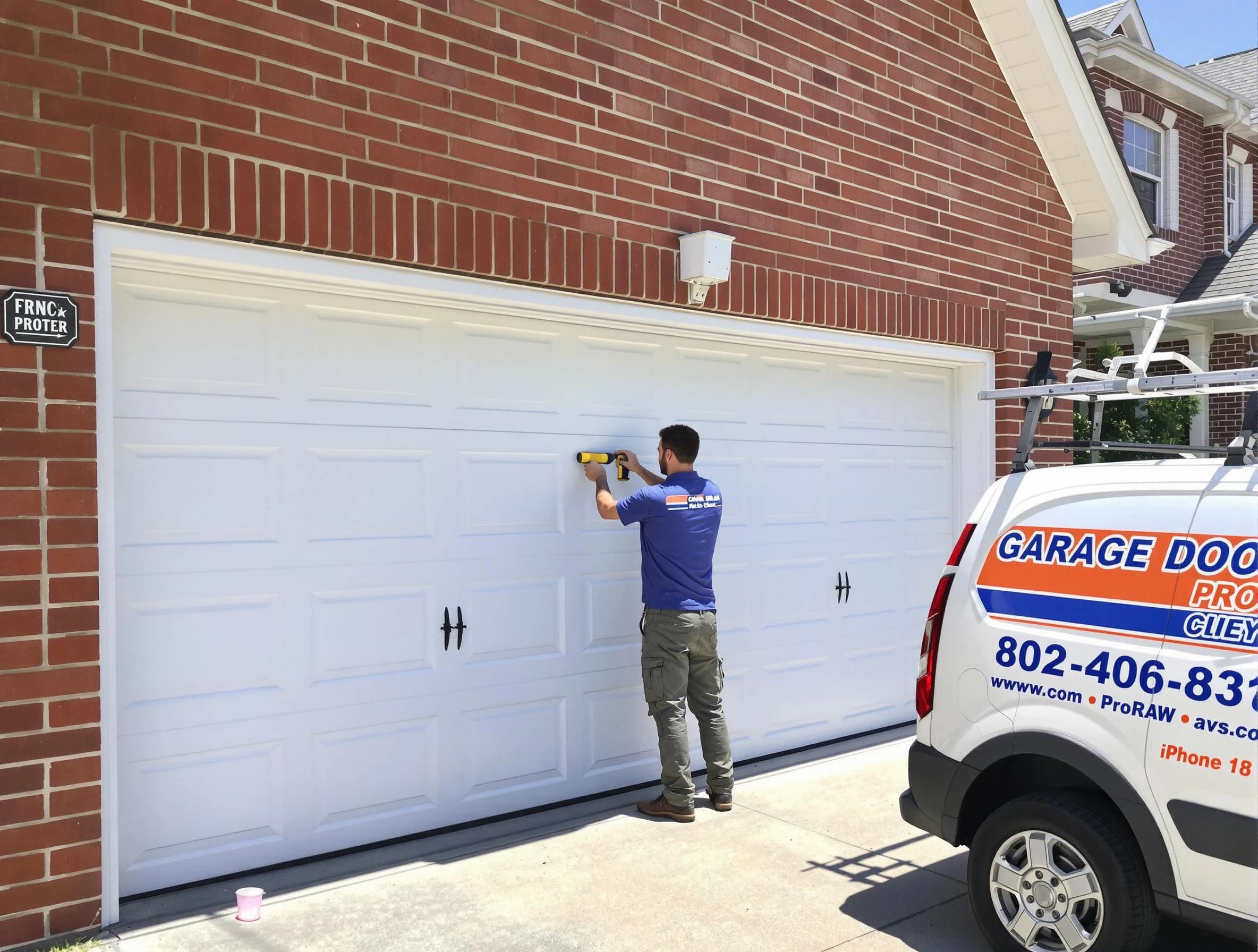 Local garage door repair service by Mechanicsville Garage Door Repair in Mechanicsville