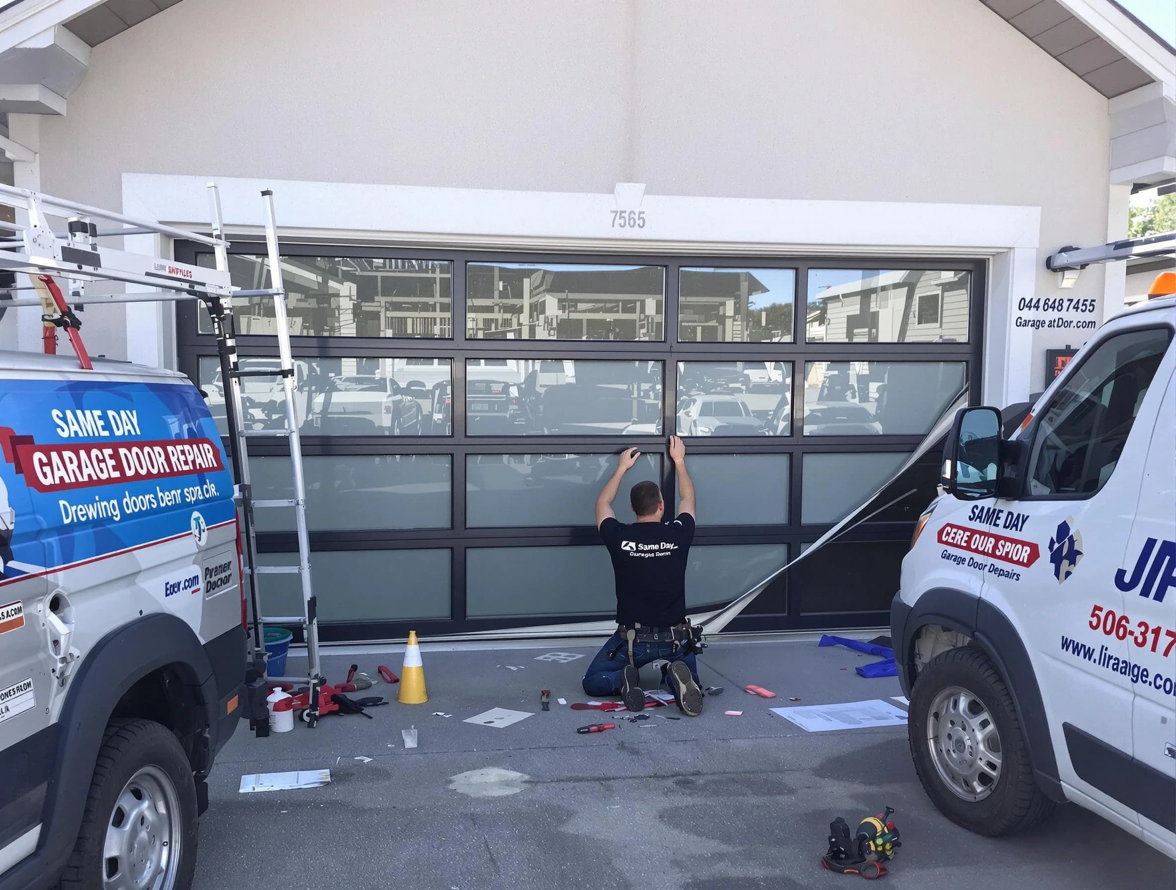 Mechanicsville Garage Door Repair providing same-day garage door repair in Mechanicsville