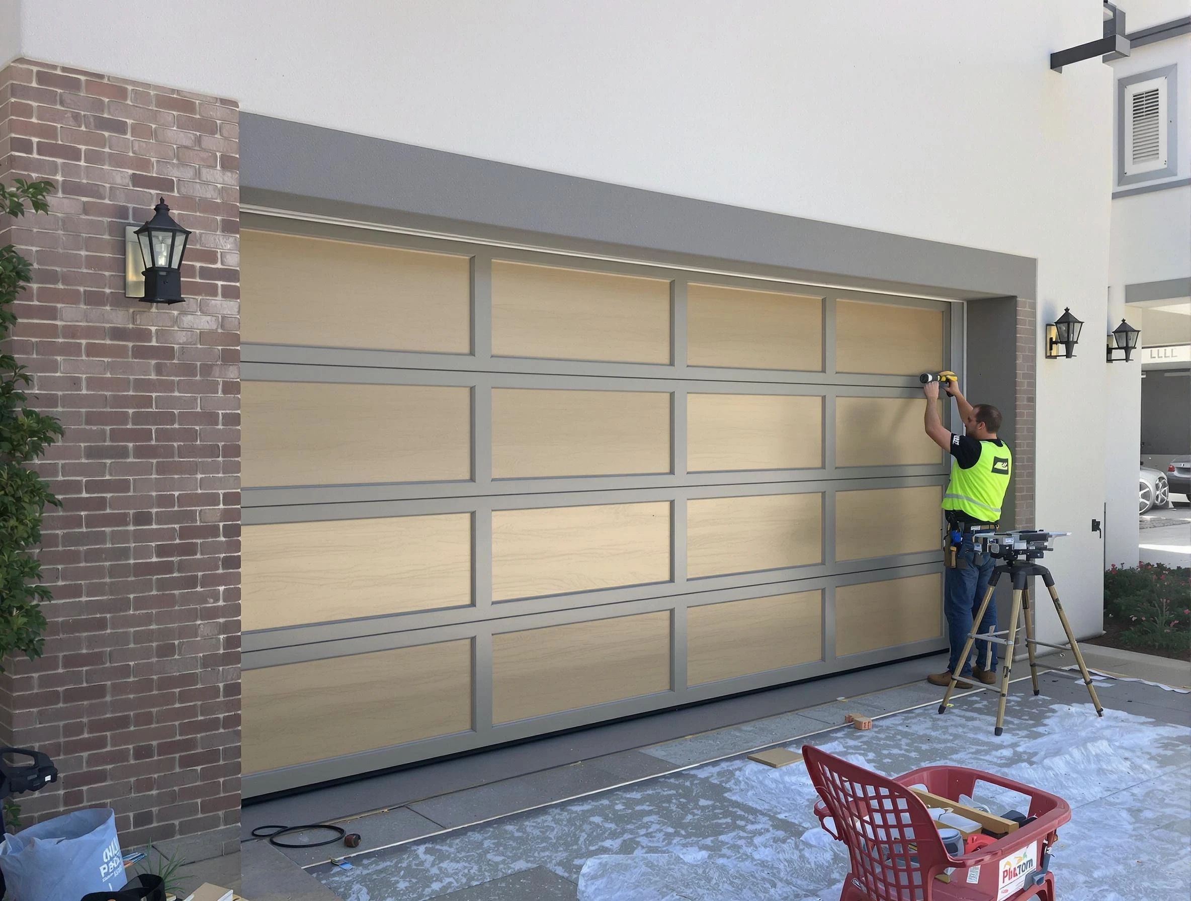 Garage door replacement service by Mechanicsville Garage Door Repair in Mechanicsville